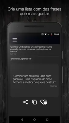 Sabedoria do Guerreiro android App screenshot 0